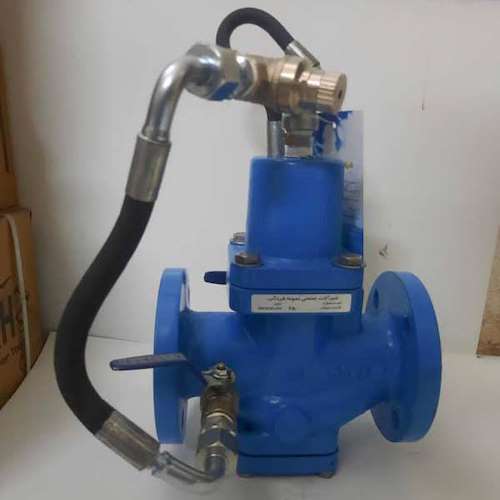 شیر فشار شکن پایلوت دار  چدنی